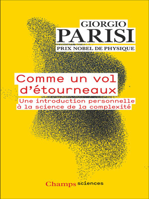 cover image of Comme un vol d'étourneaux. Une introduction personnelle à la science de la complexité